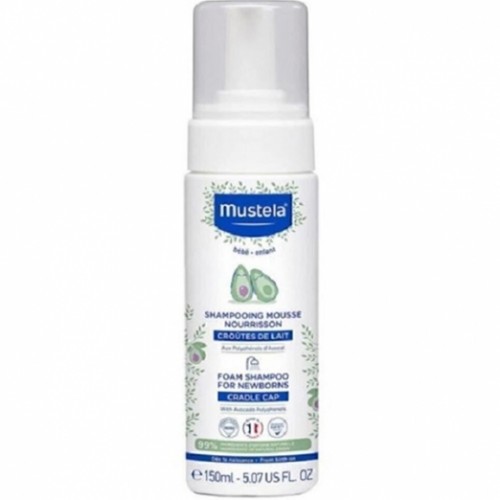 Mustela Yenidoğan Bebek Köpük Şampuanı 150 ml